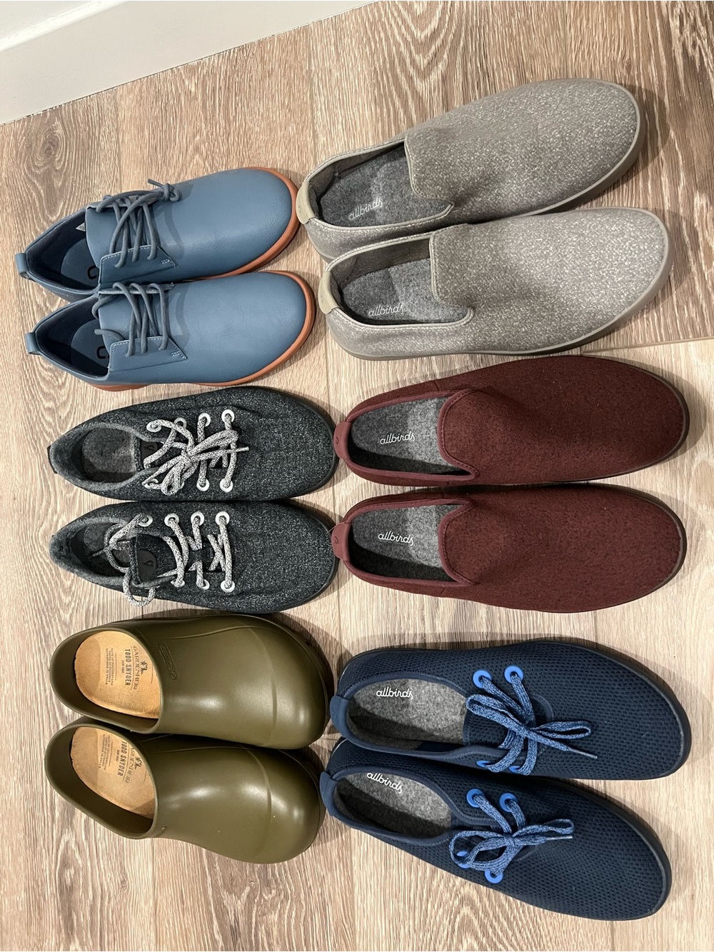 allbirds Men's Sneaker & Slip-On Mix - Ponto shoes and gardenheir clogs